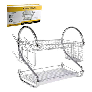 Escurridor Para Platos Con Bandeja 41 Cm