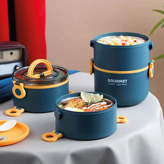 Envase Con Cierre Hermético 2 Niveles 14.5x11.5 Cm