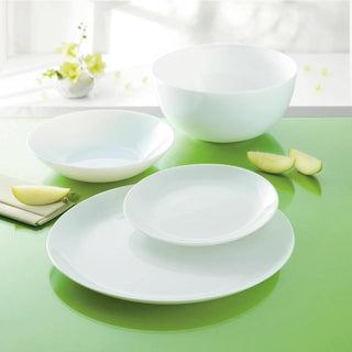 Plato Hondo De Vidrio Opal Color Blanco 20 Cm Luminarc