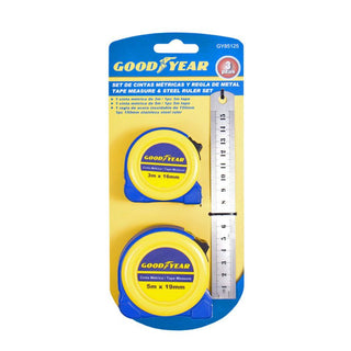 Juego de 2 cintas métricas - GoodYear