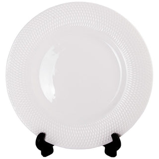 Plato LLano De Porcelana Blanco 16cm