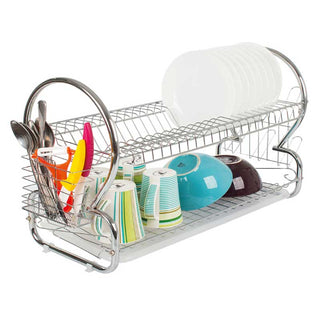 Escurridor Para Platos Dos Niveles  Con Base 39 CM
