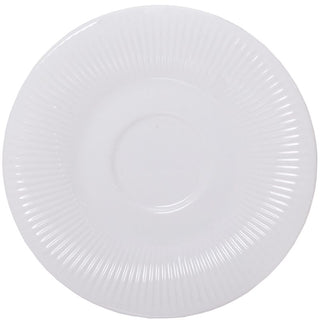 Plato De Ceramica Para Taza Blanco 15Cm