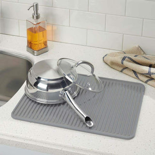 Alfombra Soporte O Escurridor De Platos Color Baige 40x30 cm