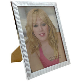 Portarretrato en Metal Color Plata 8x10 Pulgadas