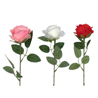 Flor Rosa artificial 48 cm – colores surtidos