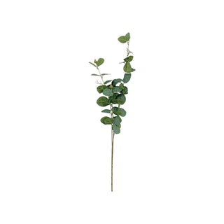 Rama artificial Eucalipto de hoja redonda 87 cm – verde
