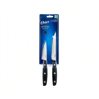Cuchillos 2 piezas – negro / plateado - Oster