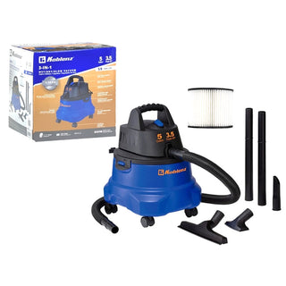 Koblenz aspiradora seco mojado 5 L – negro / azul