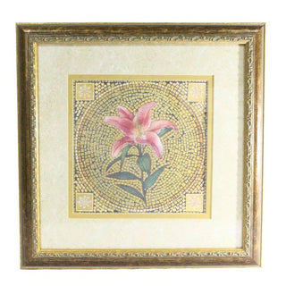 Cuadro Decorativo Flor De Lirio 45X45 CM