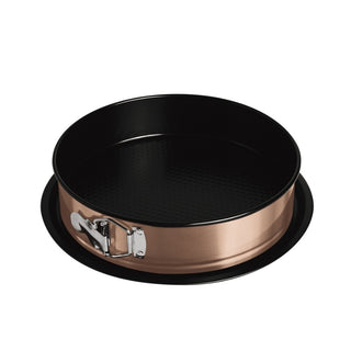 Molde Para Hornear Redondo Desmoldable 26X6,8 Cm Color Rose Gold