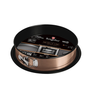 Molde Para Hornear Redondo Desmoldable 26X6,8 Cm Color Rose Gold