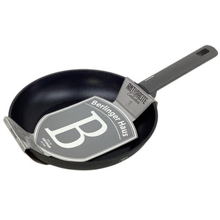 Sartén De Aluminio 24 Cm Con Revestimiento Antiadherente Colección Antracita Berlinger Haus Color Negro