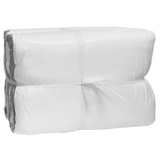 Almohada 2 piezas 18" × 36" King – gris / blanco