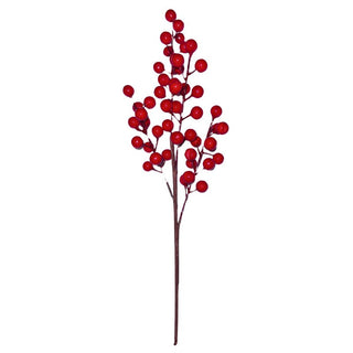 Rama De Navidad Berry Color Rojo 40 Cm
