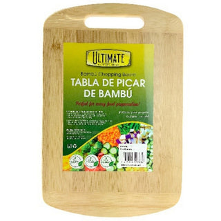 Tabla Para Picar 30×20×1,8 Cm en Madera De Bambú Color Natural