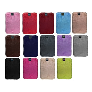 Alfombra De Baño 40×60 cm en Tela Felpa Colores Surtidos