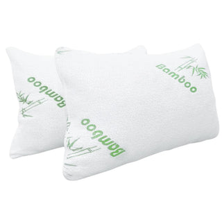 Juego De Almohada Memory Foam 2 Piezas Tamaño Estándar 60×40 cm