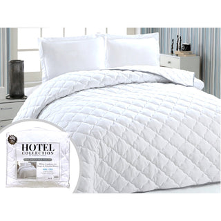 Edredón King 3 piezas – blanco - Microfibra