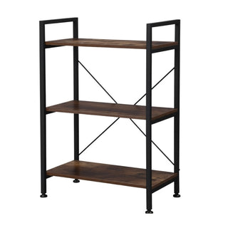 Estante Horizontal 3 Niveles 80 Cm en Mdf Color Marrón