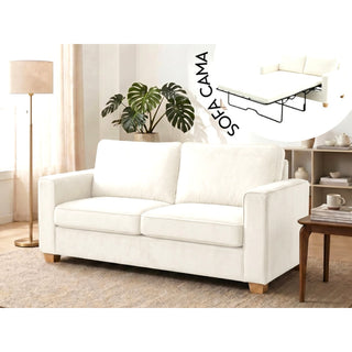 Sofacama dos puestos 203 Cm – Color crema