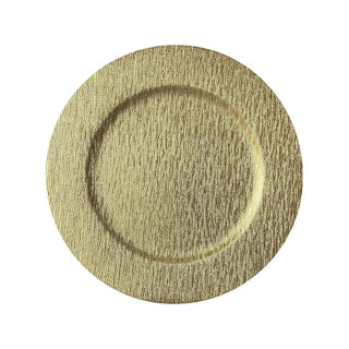 Plato de Fondo Redondo 33 × 1.5 cm - Dorado