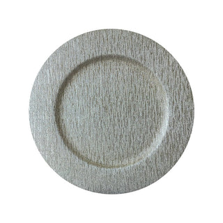 Plato de Fondo redondo 33 × 1.5 cm - Plateado