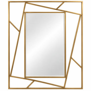 Espejo Decorativo   Dorado  80X100X1,5 CM