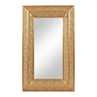 Espejo Decorativo Rectangular Color Dorado  85X52X5 CM