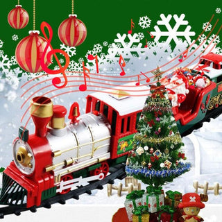 Tren De Navidad Con Pista Sonido y Luz 5 piezas