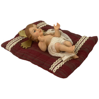 Niño Jesús con cojín 18 × 8 × 25 cm