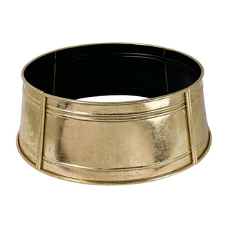 Pie de árbol metálico 71.1 × 62.2 × 25.4 cm – dorado