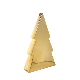 Adorno árbol de navidad cerámica 29 cm – dorado