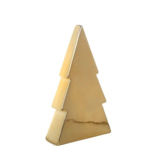 Adorno árbol de navidad cerámica 22 cm – dorado