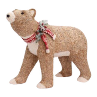 Oso de Navidad Marron 92x37x70 Cm