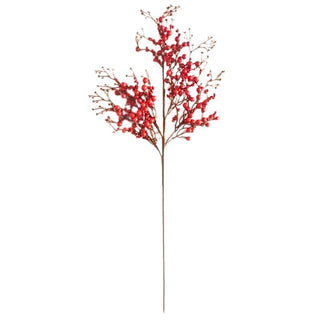 Rama De Navidad Berry Color Rojo 85 Cm