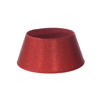 Pie de árbol cónico brillante para árbol de 25 × 56 × 56 cm – rojo / verde