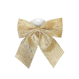 Lazo navideño 28 × 34 × 3 cm – dorado