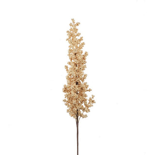 Rama decorativa navideña de 85 cm – dorado