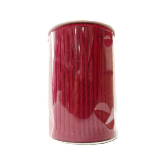 Cinta navideña ancha de 11 cm × 10 yardas – rojo oscuro