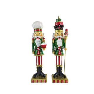 Figuras de cascanueces tradicionales de 46,5 cm – multicolor