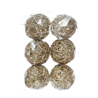 Bolsa de bambalinas decorativas tejidas de 18 × 27 cm – dorado