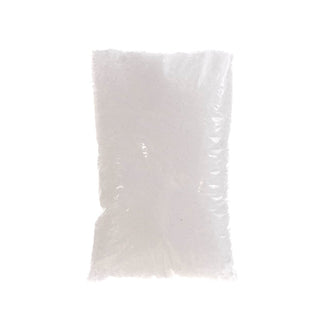 Nieve artificial decorativa en bolsa de 18 × 2 × 23 cm – blanco