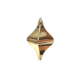 Ornamento brillo y mate de 20 cm – dorado