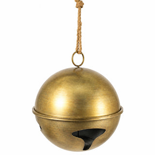 45 cm Decorative Metal Christmas Bell - Gold Color