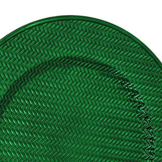Plato de Fondo redondo 33 x 1.7 cm - Verde tejido texturizado