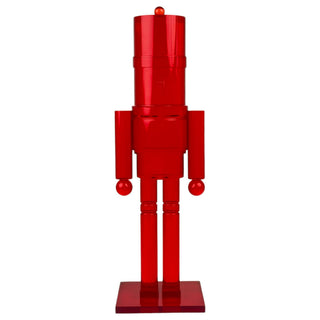 Cascanueces decorativo acrílico 30 cm - color rojo