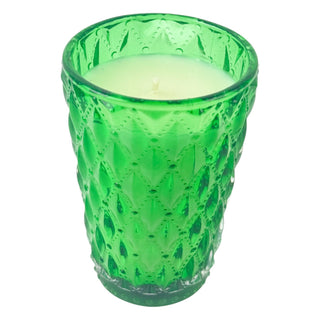 Vela aromática albahaca y madera de cedro 11 cm - envase de vidrio