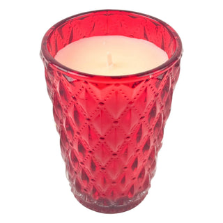 Vela aromática manzana y melocotón 11 cm - envase de vidrio