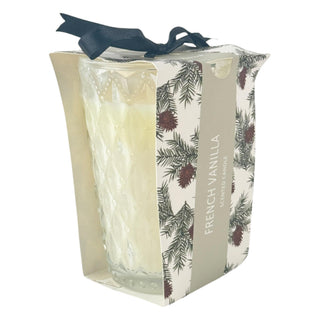 Vela aromática vainilla francesa 11 cm - envase de vidrio
